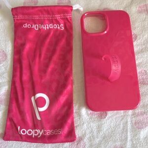 Hot Pink Leopard Loopy Case